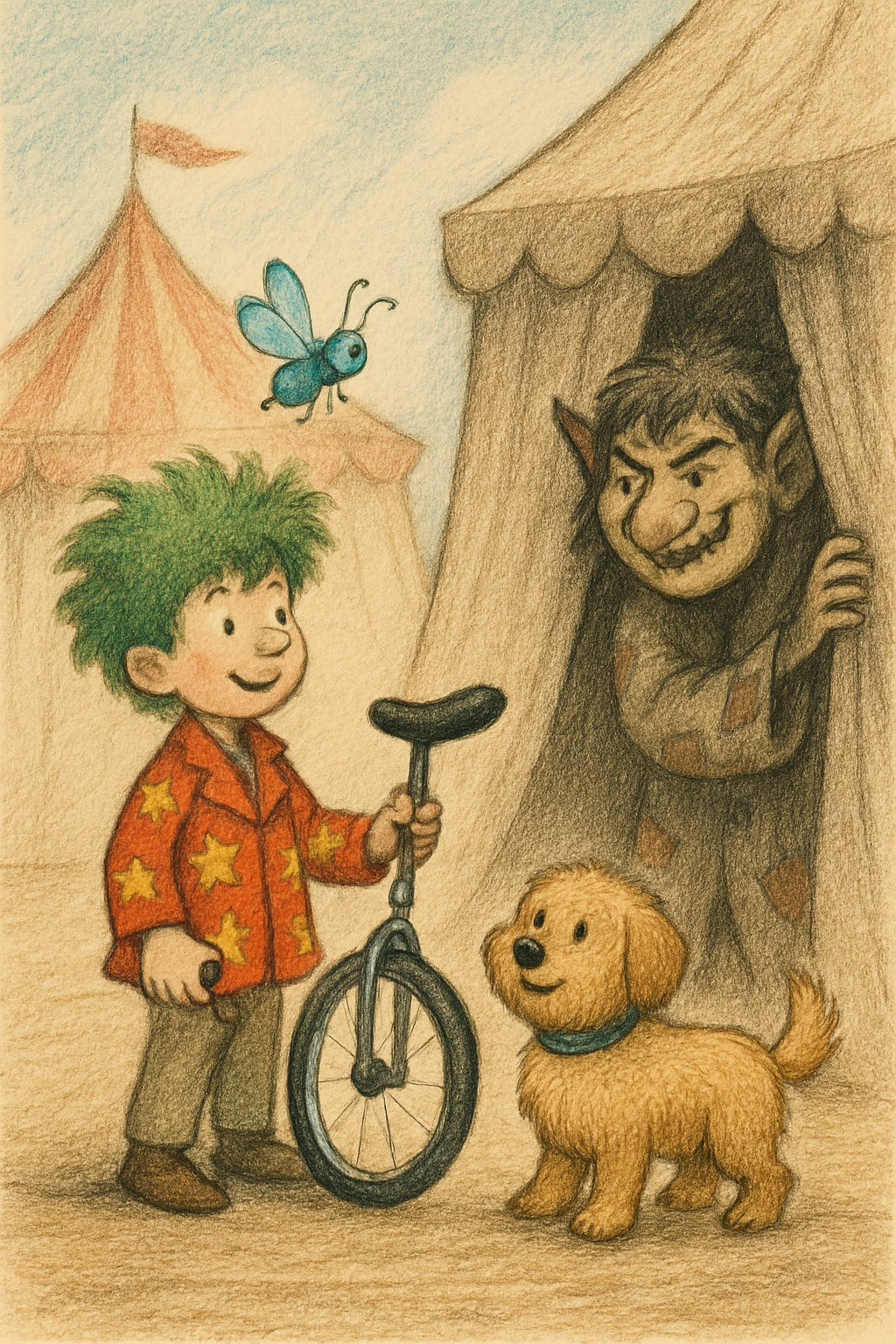 Story illustration 3 for Max, Buzz, and Lucas: The Parade Adventure