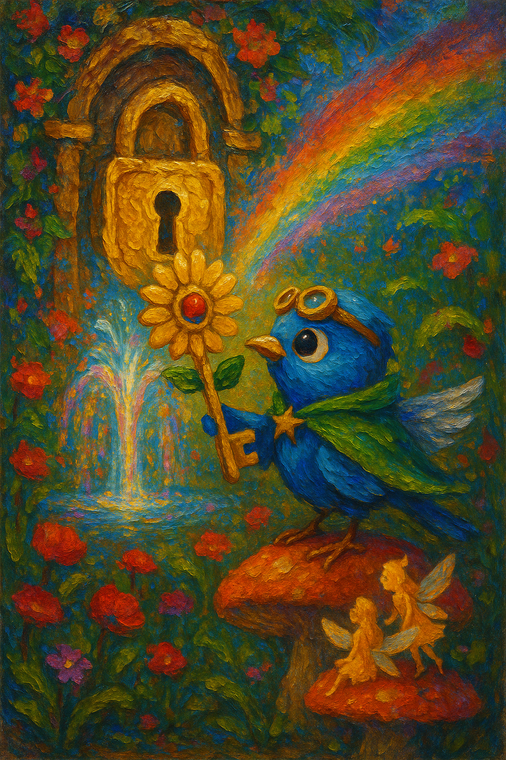 Story illustration 4 for Pip and the Enchanted Key