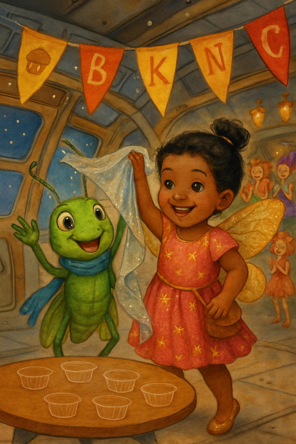 Story illustration 4 for Glimmer's Starship Adventure
