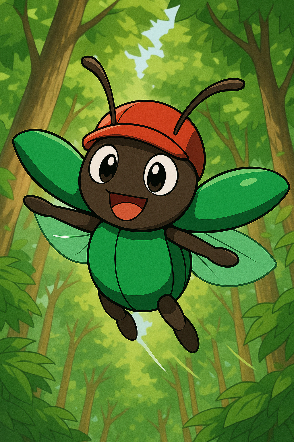 Illustration from Buzz and the Moon Stone Adventure