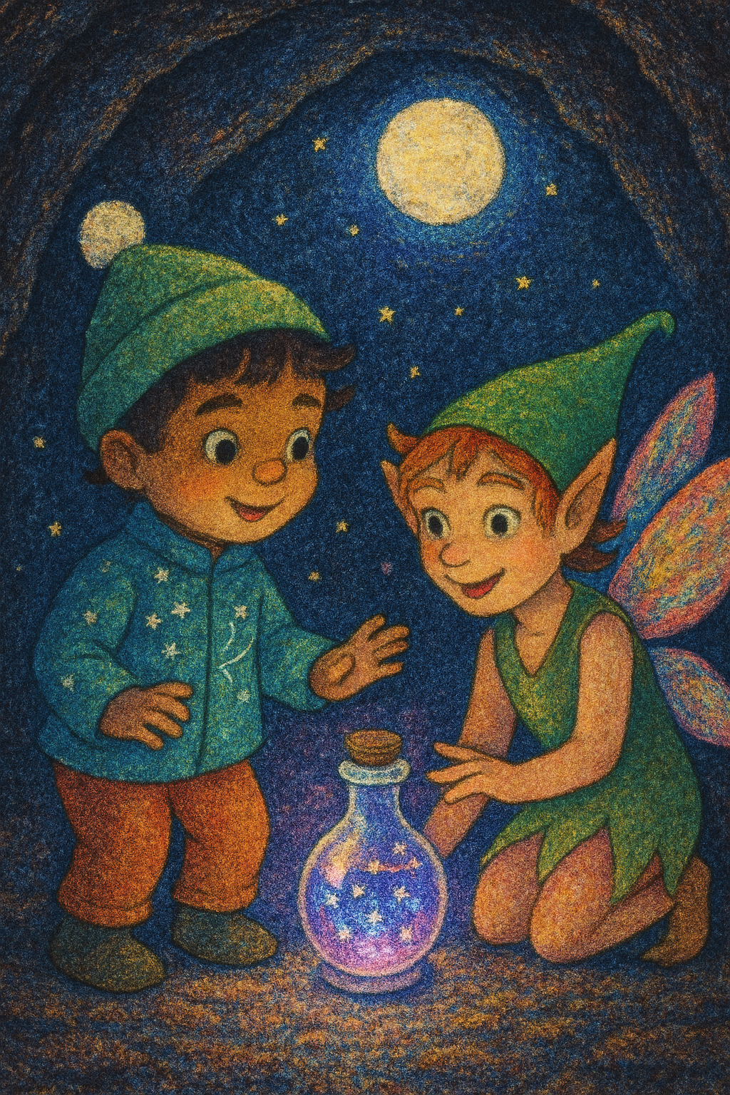 Story illustration 3 for Starlight Adventures with The Arctic Explorer