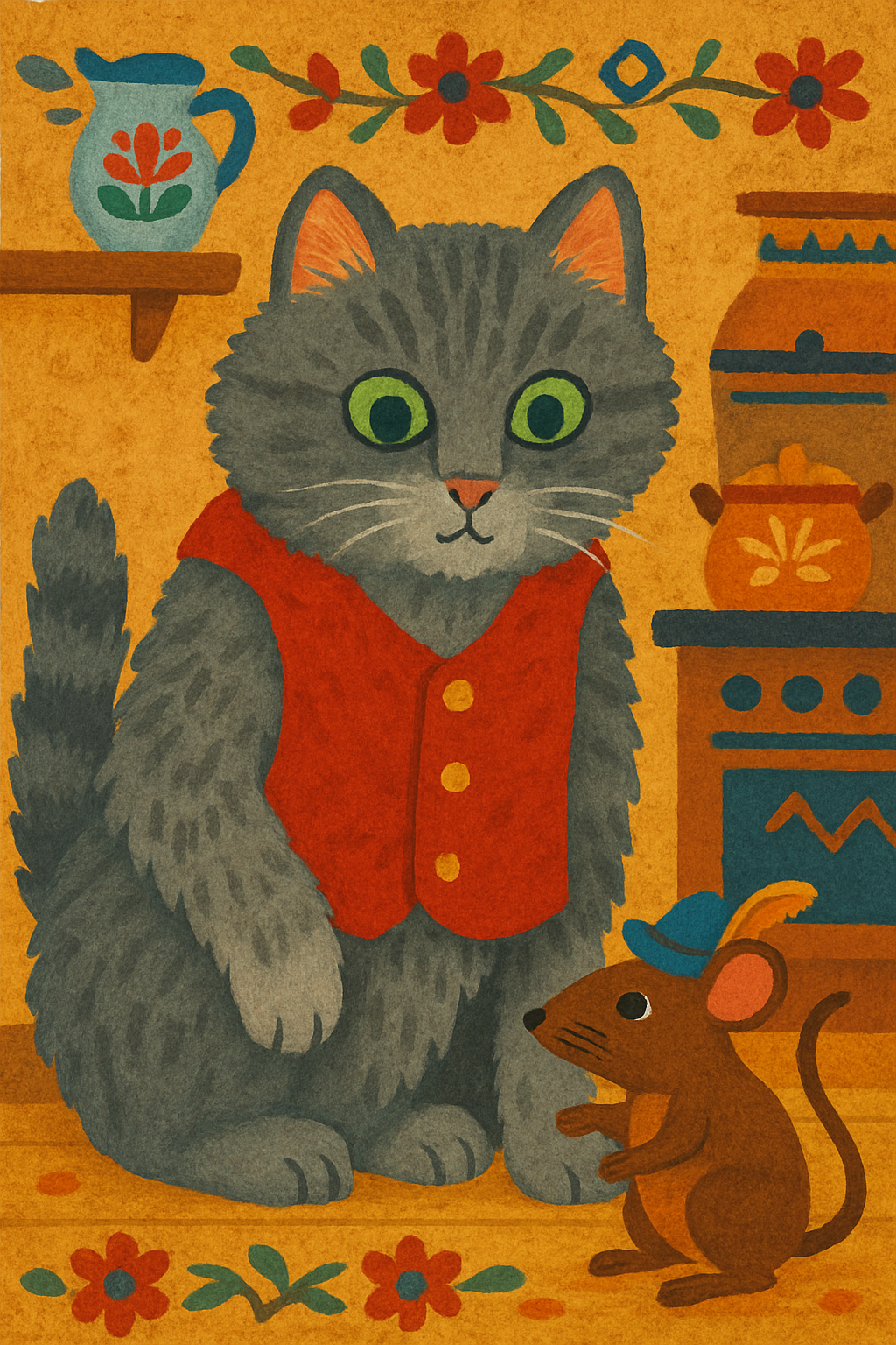 Story illustration 2 for Muffin's Cheesy Adventure