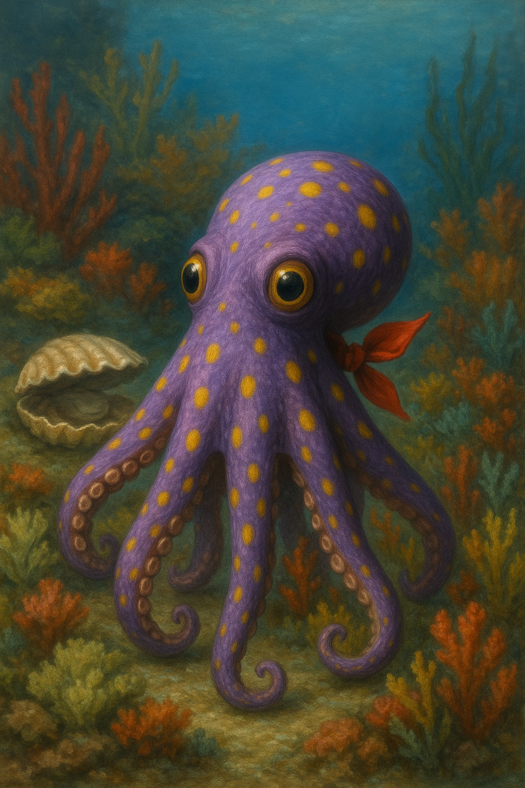 Illustration from Ollie and the Guardians of the Deep