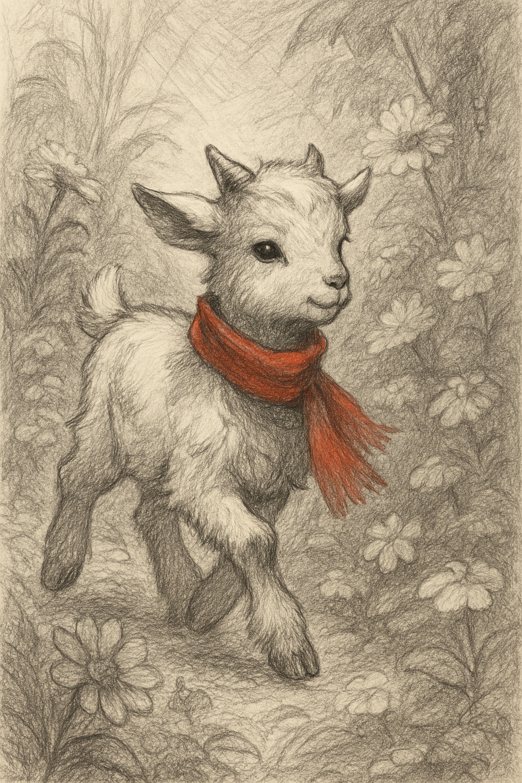 Illustration from Billy the Goat and the Perfect Can Adventure