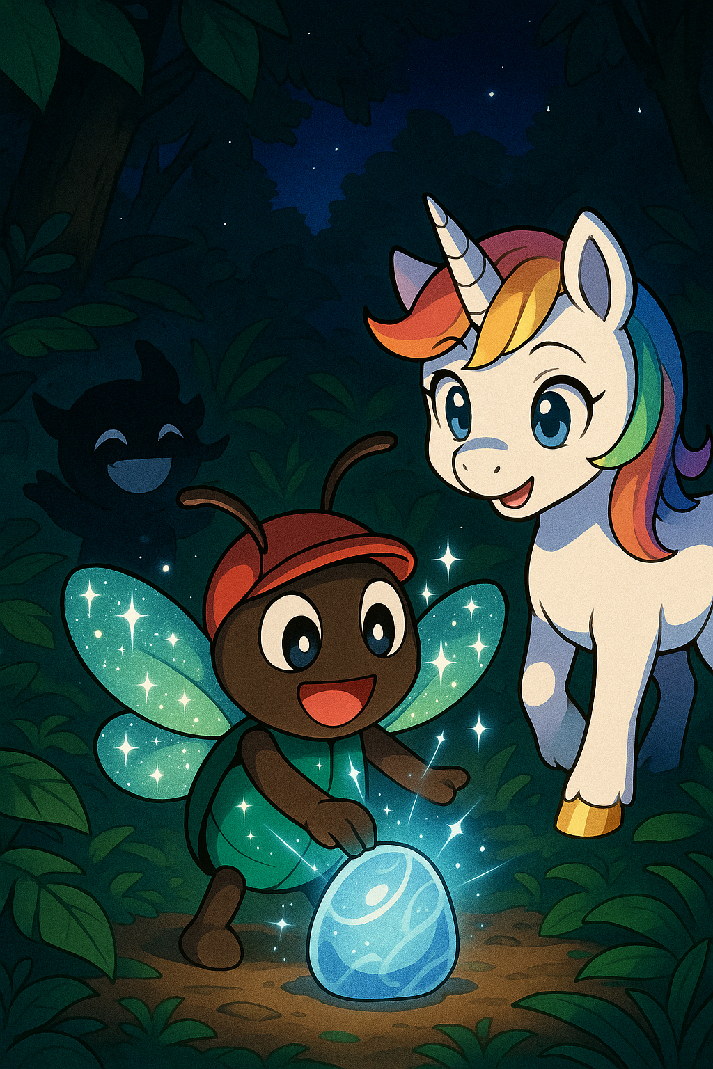 Story illustration 4 for Buzz and the Moon Stone Adventure