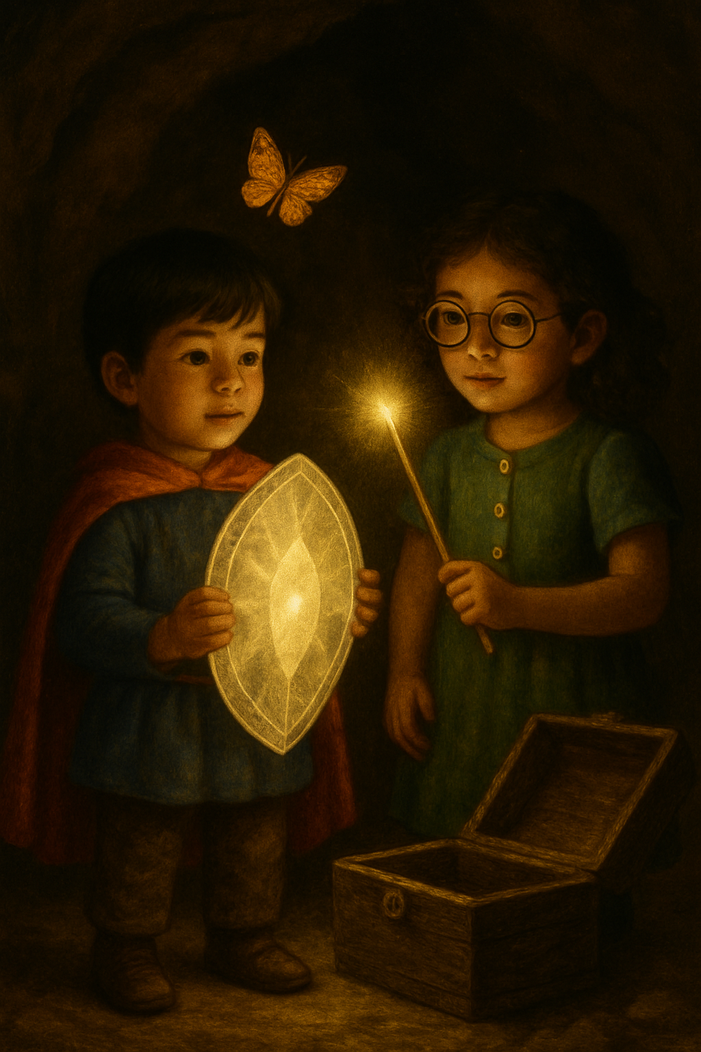 Story illustration 3 for Yuki and Priya's Enchanted Adventure