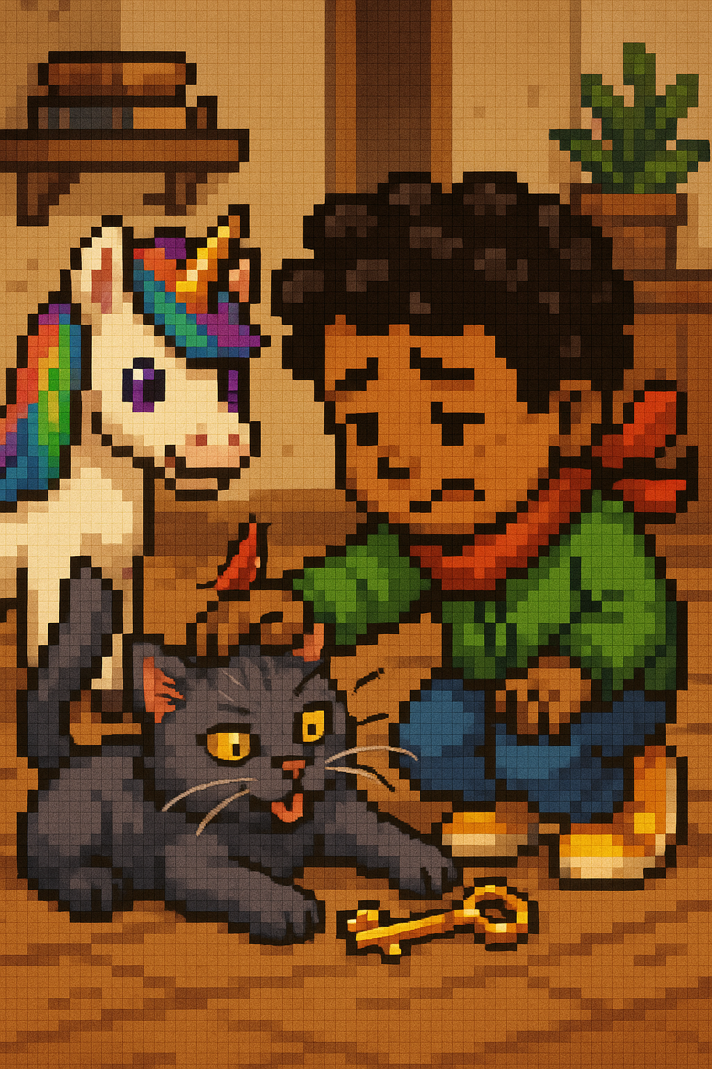 Story illustration 3 for Sam and the Golden Key Adventure