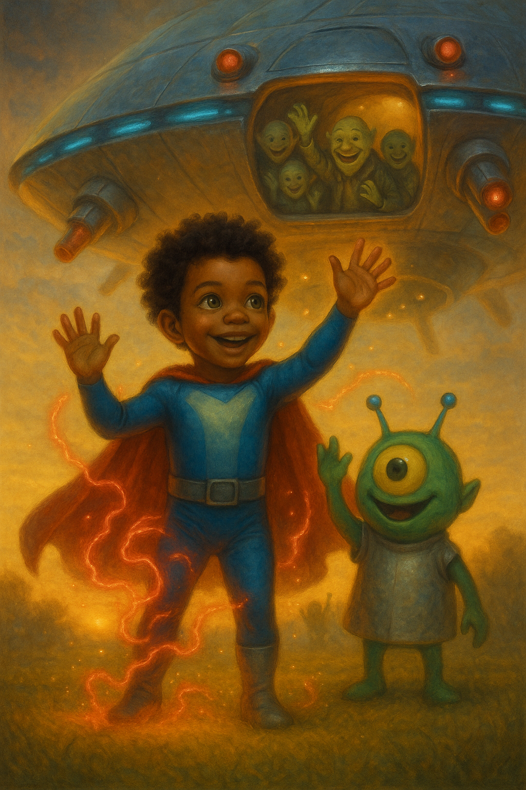 Story illustration 4 for Cincere's Adventure at Galaxy Whirl Park