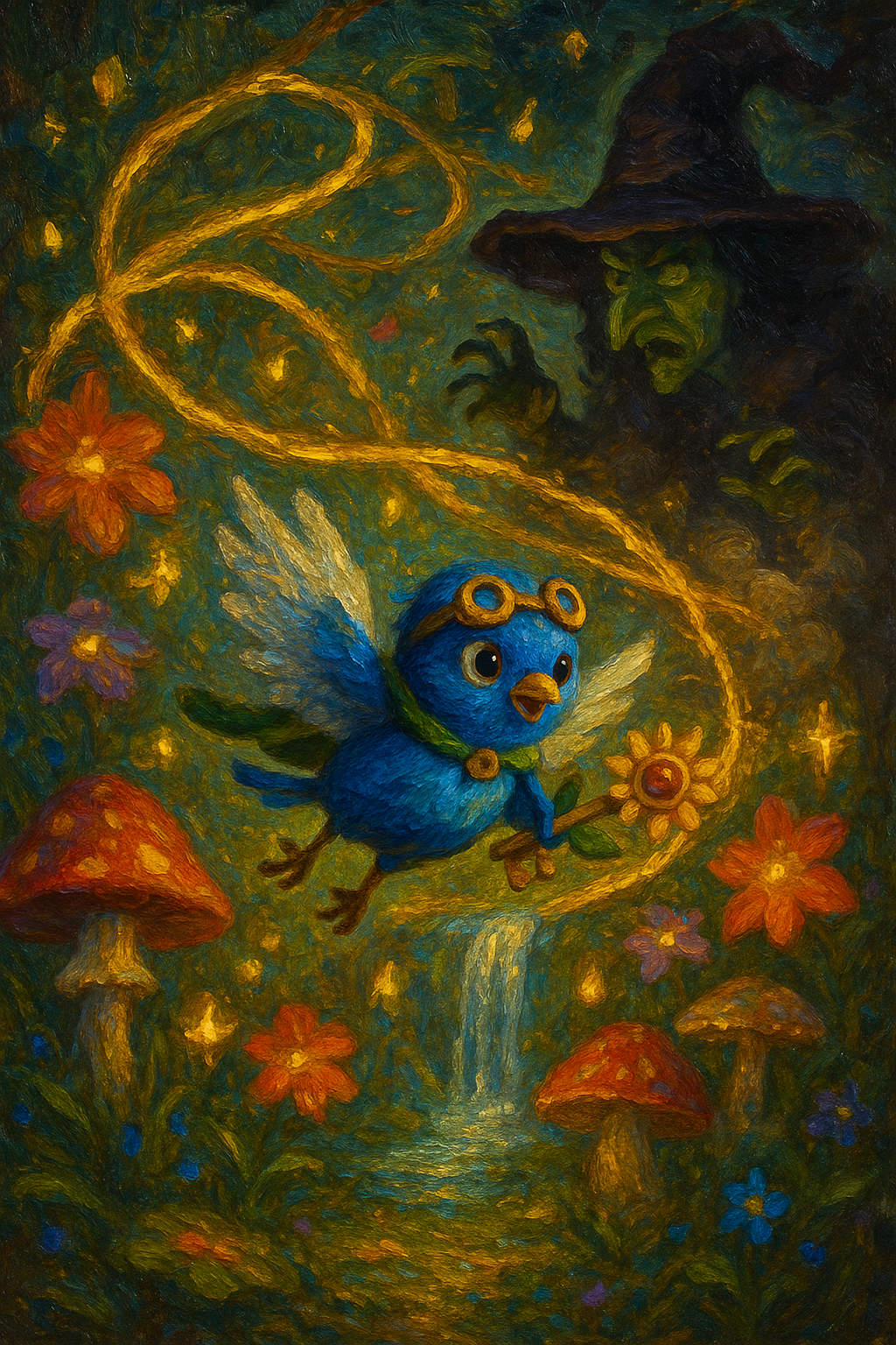 Story illustration 3 for Pip and the Enchanted Key