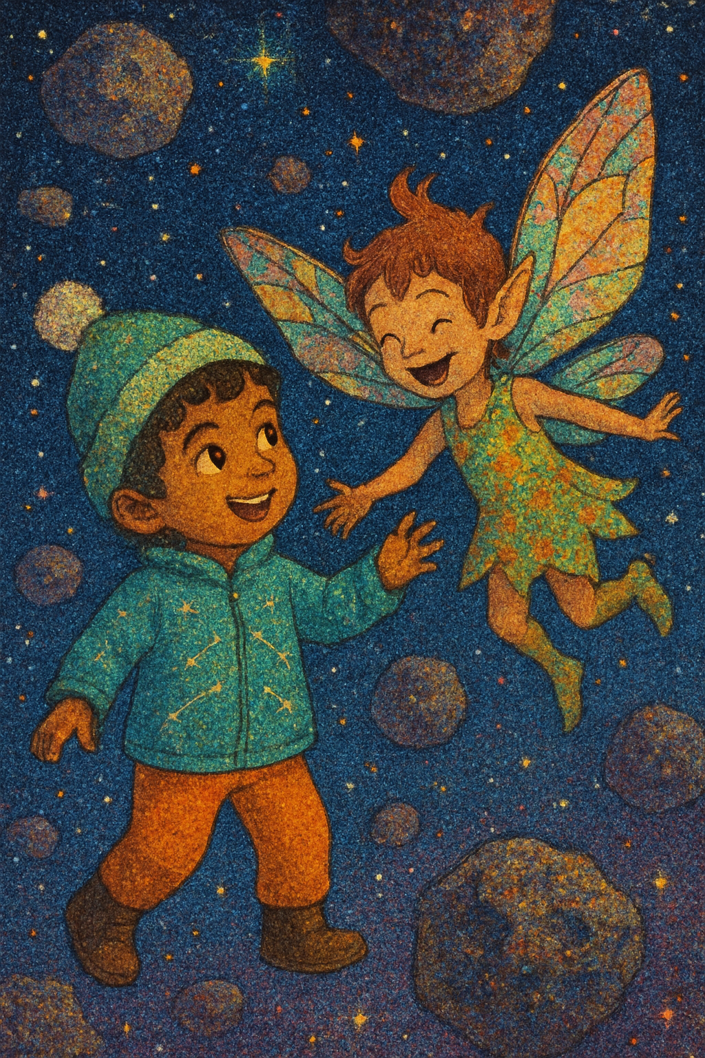 Story illustration 2 for Starlight Adventures with The Arctic Explorer