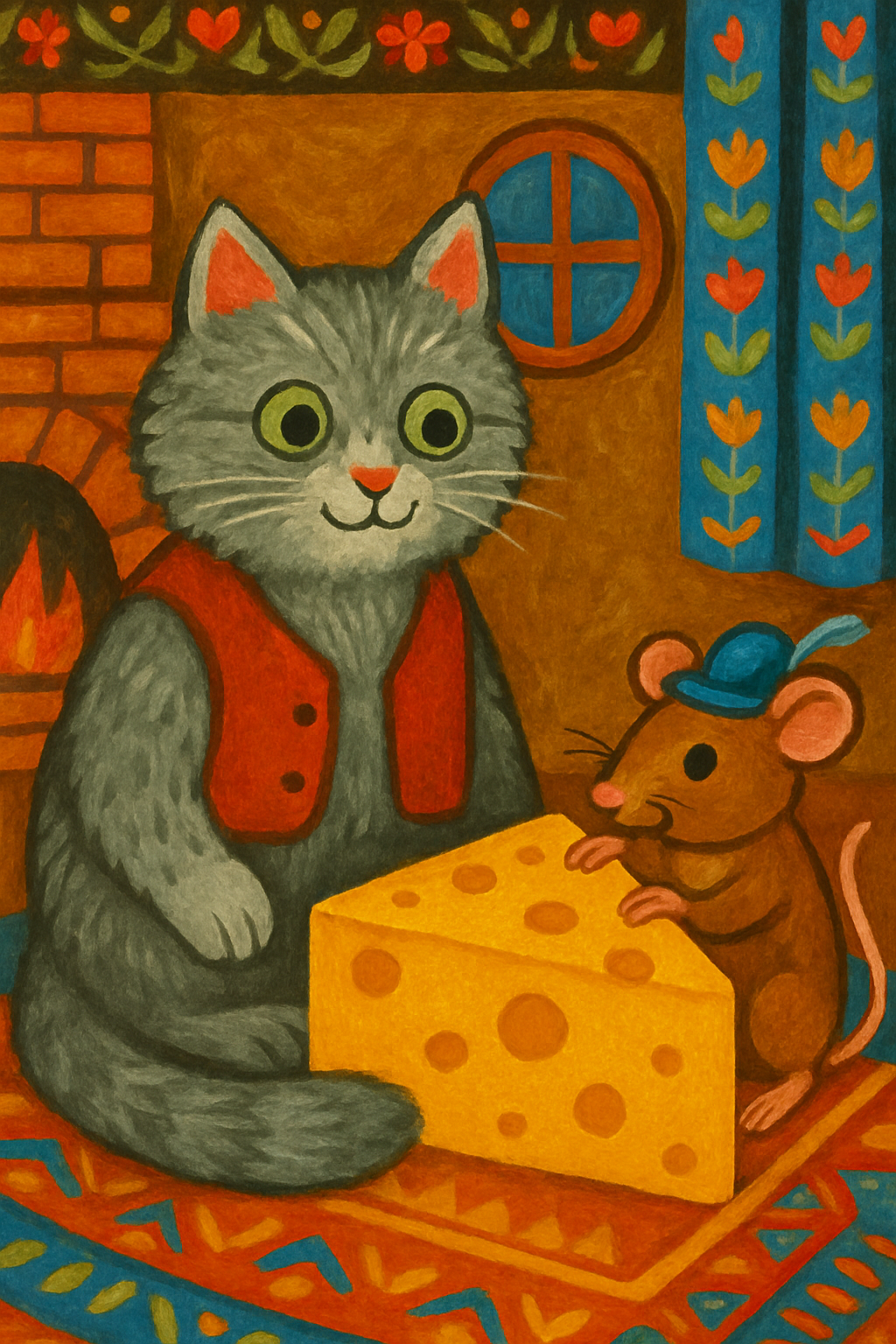 Story illustration 4 for Muffin's Cheesy Adventure
