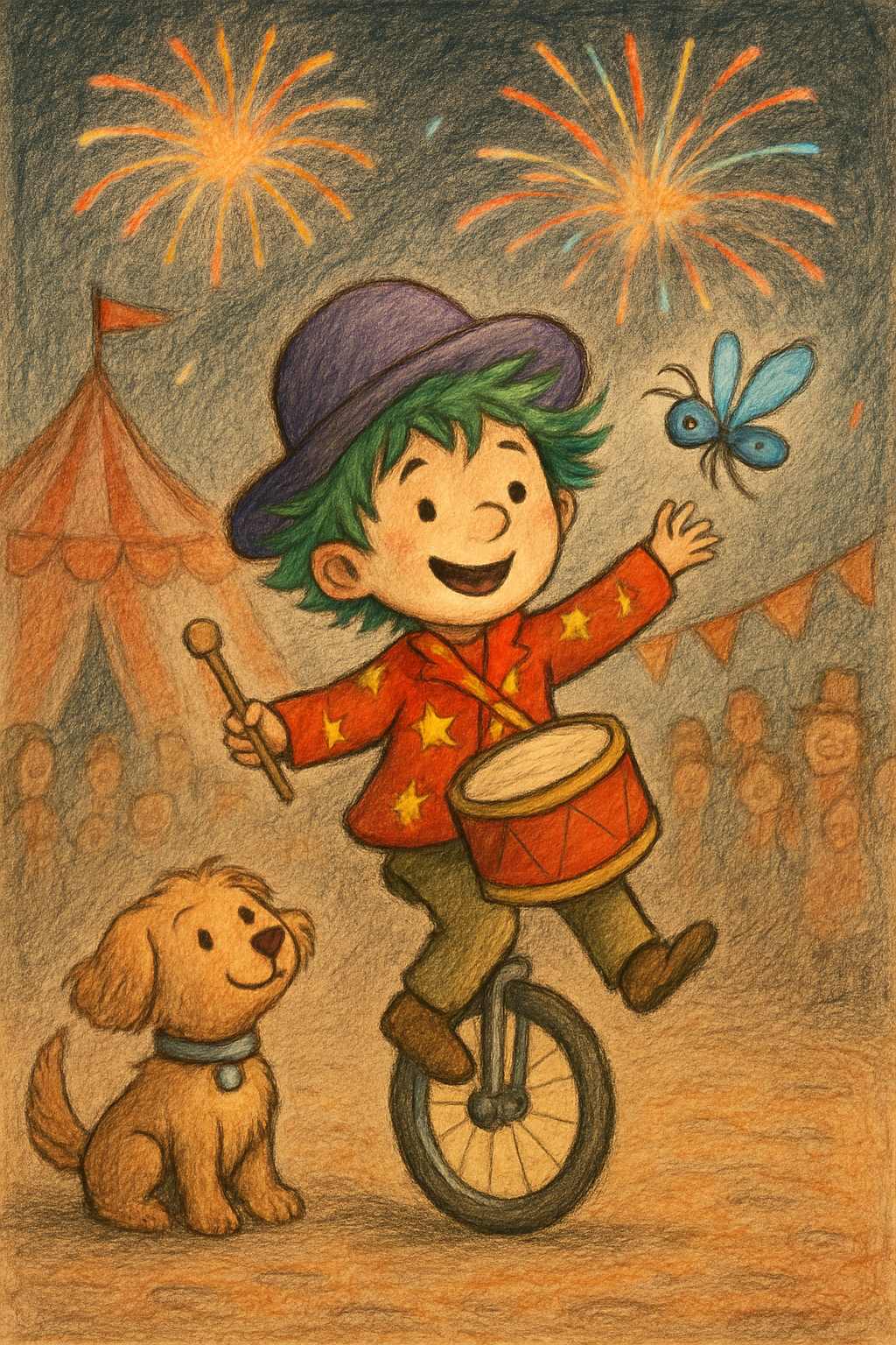 Story illustration 4 for Max, Buzz, and Lucas: The Parade Adventure