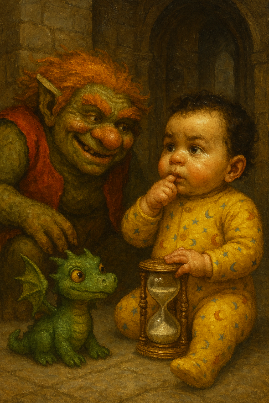 Story illustration 3 for Baby Buff’s Castle Talent Quest
