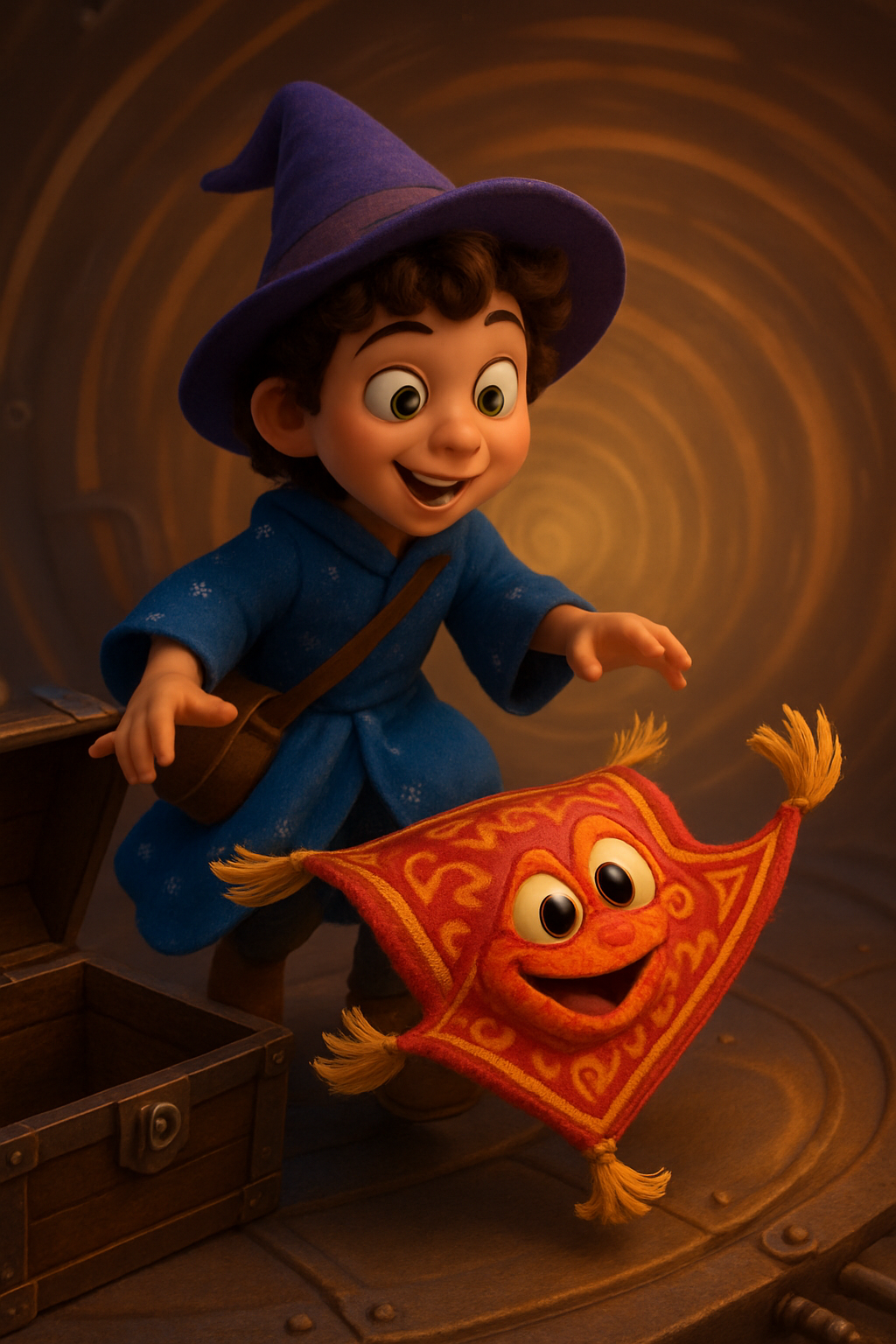 Story illustration 2 for Jasper and the Threads of Time