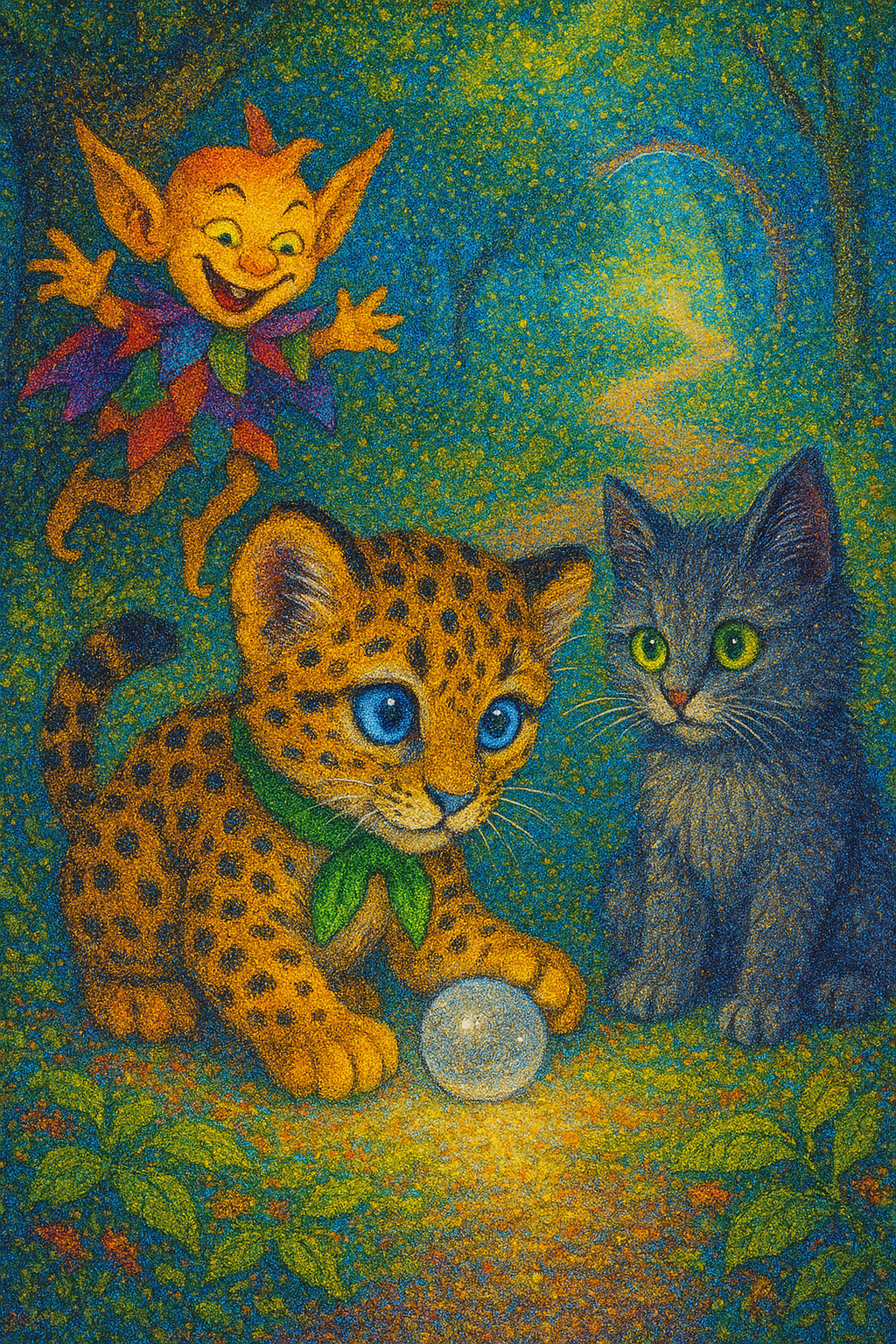 Story illustration 3 for Laura's Magical Day