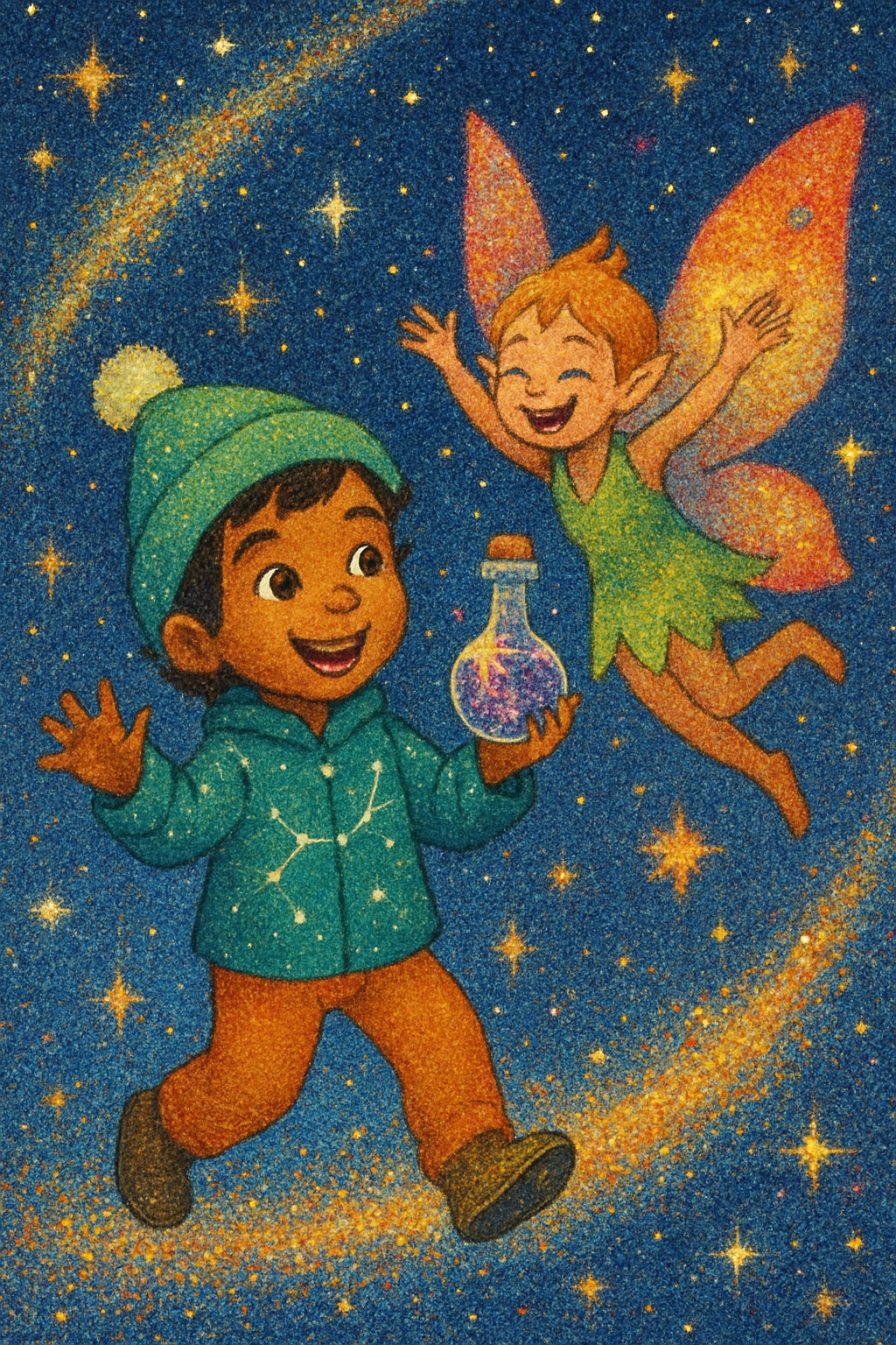 Story illustration 4 for Starlight Adventures with The Arctic Explorer