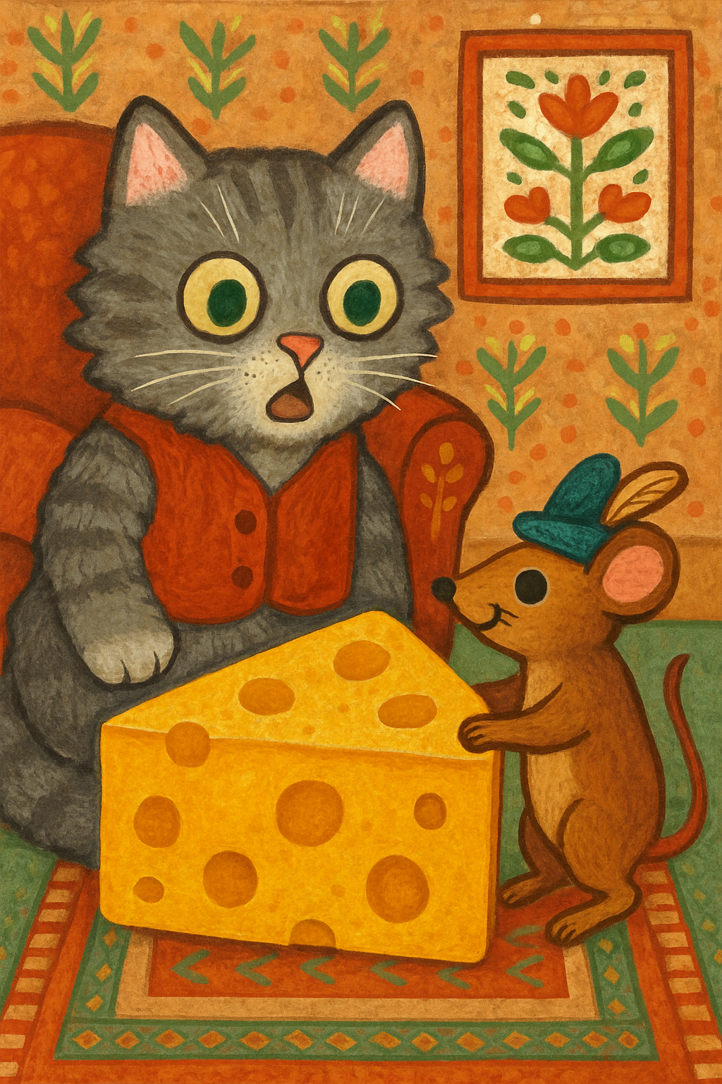 Story illustration 3 for Muffin's Cheesy Adventure