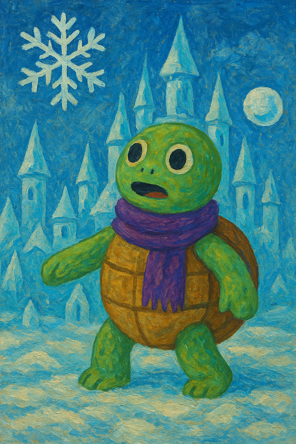 Illustration from Scooter's Frosty Adventure