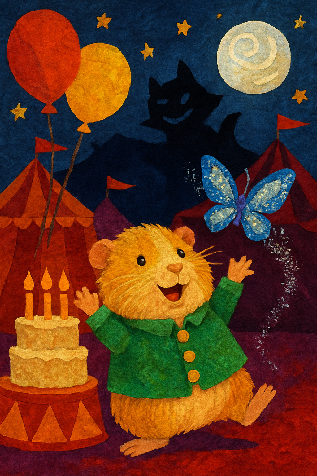 Story illustration 4 for Pyewacket and the Circus Adventure