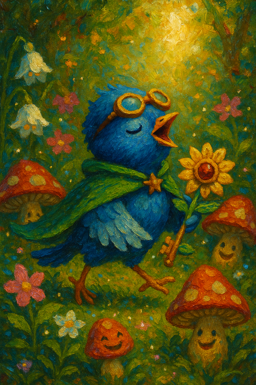 Illustration from Pip and the Enchanted Key