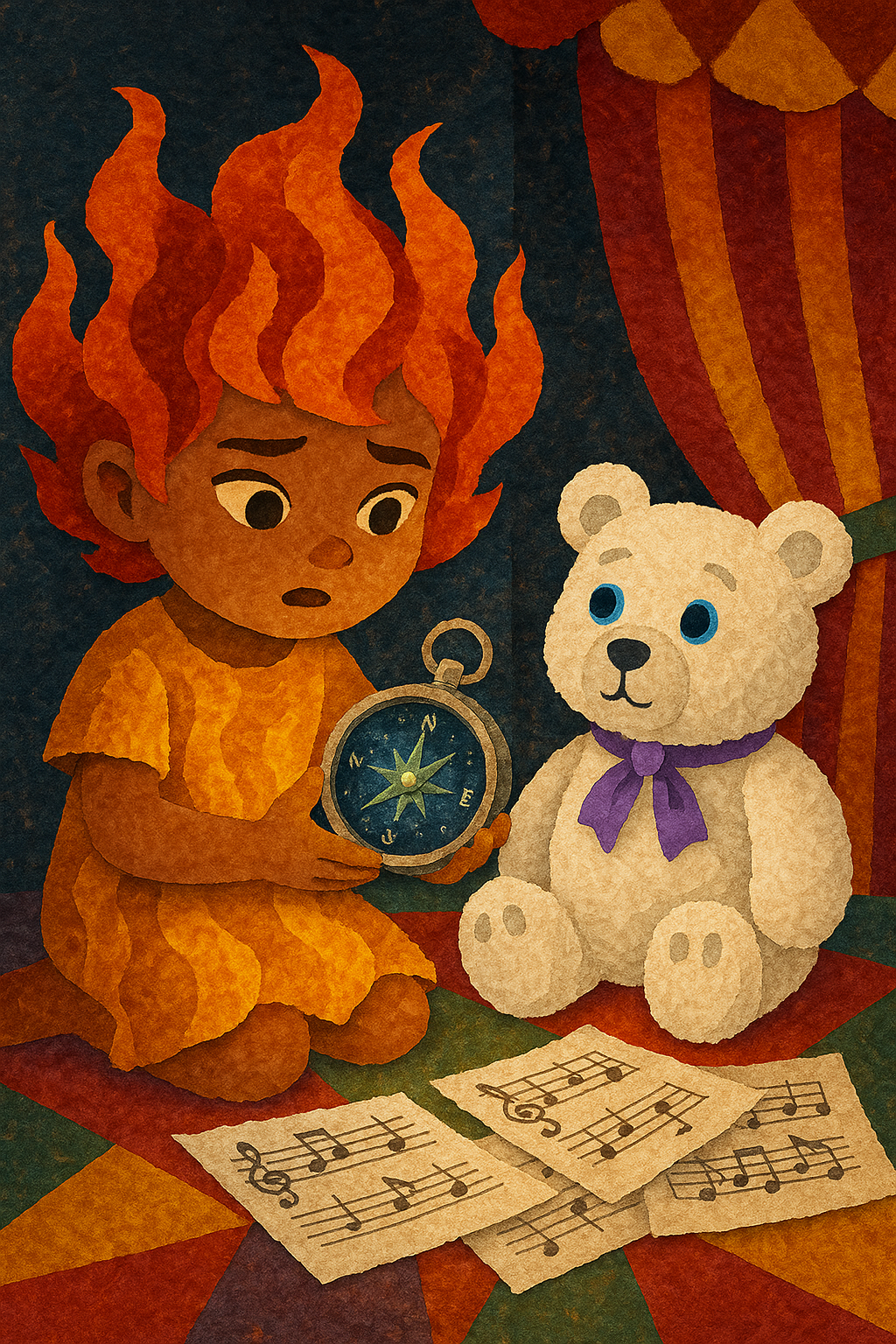 Story illustration 3 for Ember's Enchanting Performance