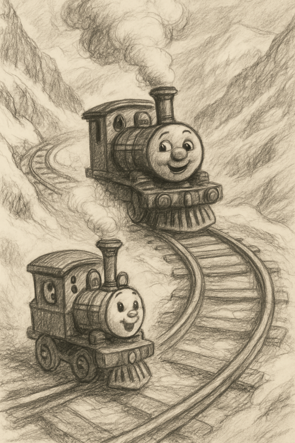 Story illustration 2 for Samantha's Snowy Adventure