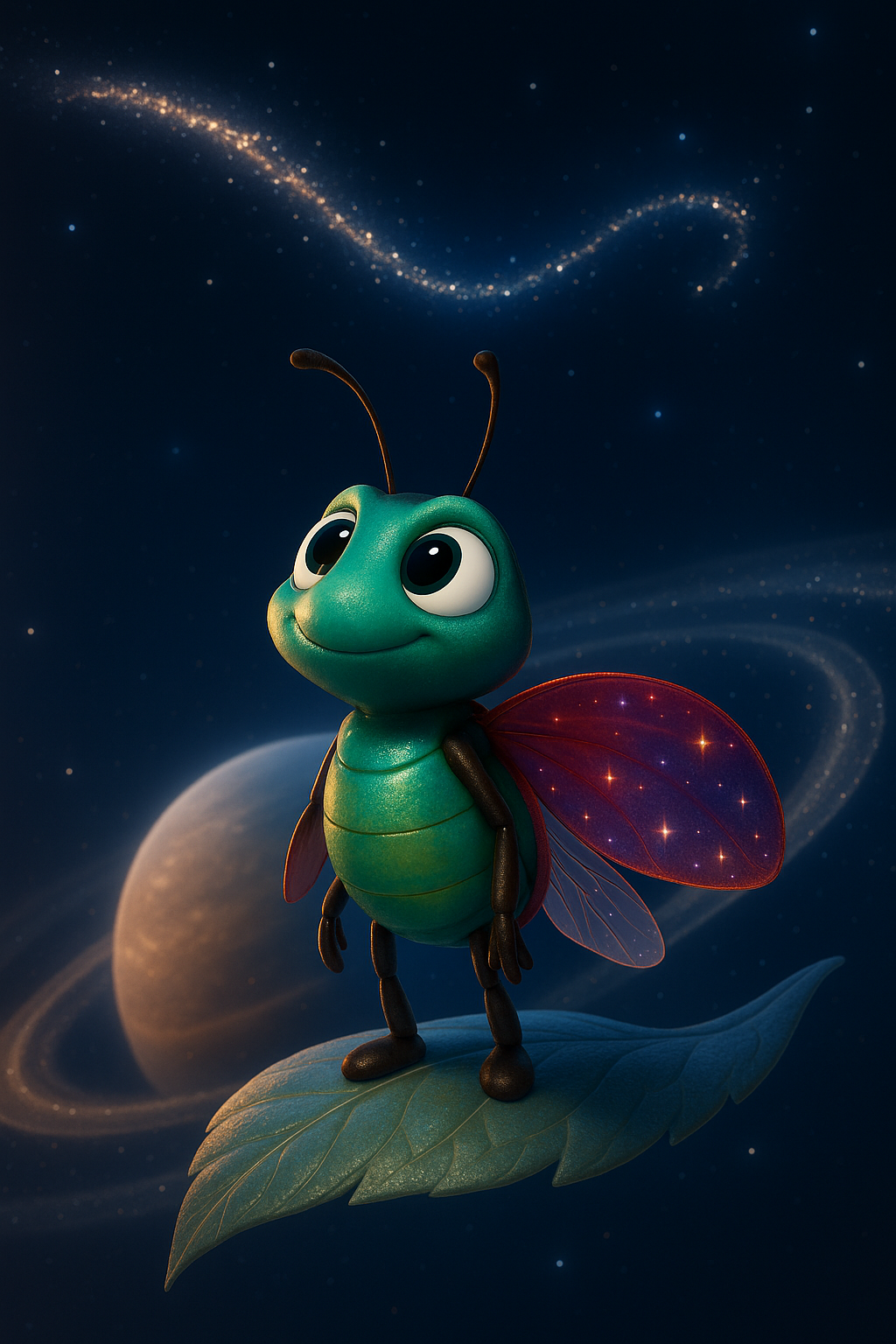Illustration from Buzz and the Cosmic Celebration