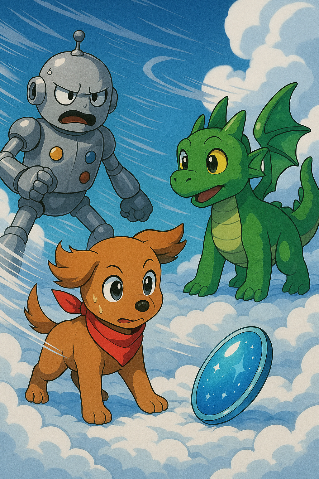 Story illustration 3 for Max's Camp Sky Adventure