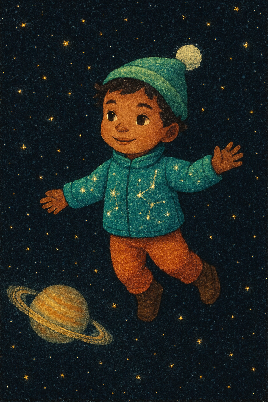 Illustration from Starlight Adventures with The Arctic Explorer