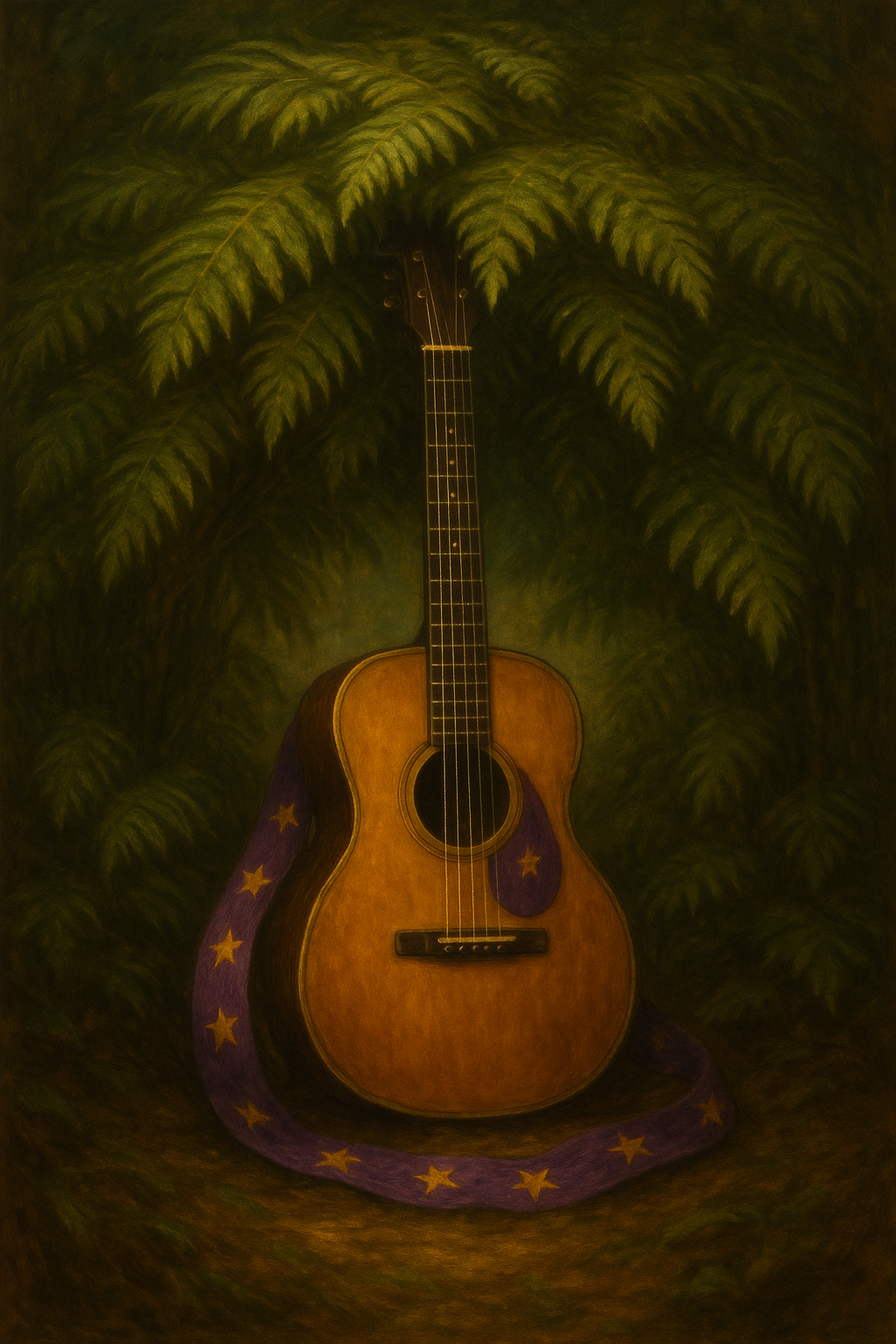 Illustration from The Guitar's Melody: A Concert of Friends