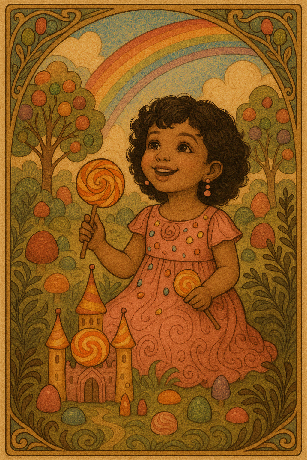 Illustration from Princess Lily and the Talent Show Surprise