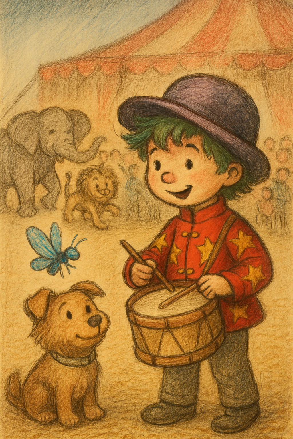 Story illustration 2 for Max, Buzz, and Lucas: The Parade Adventure
