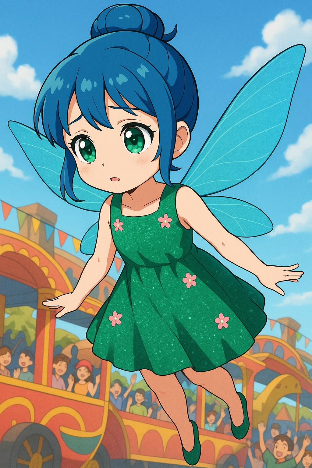 Illustration from Iliana and the Parade of Wonder