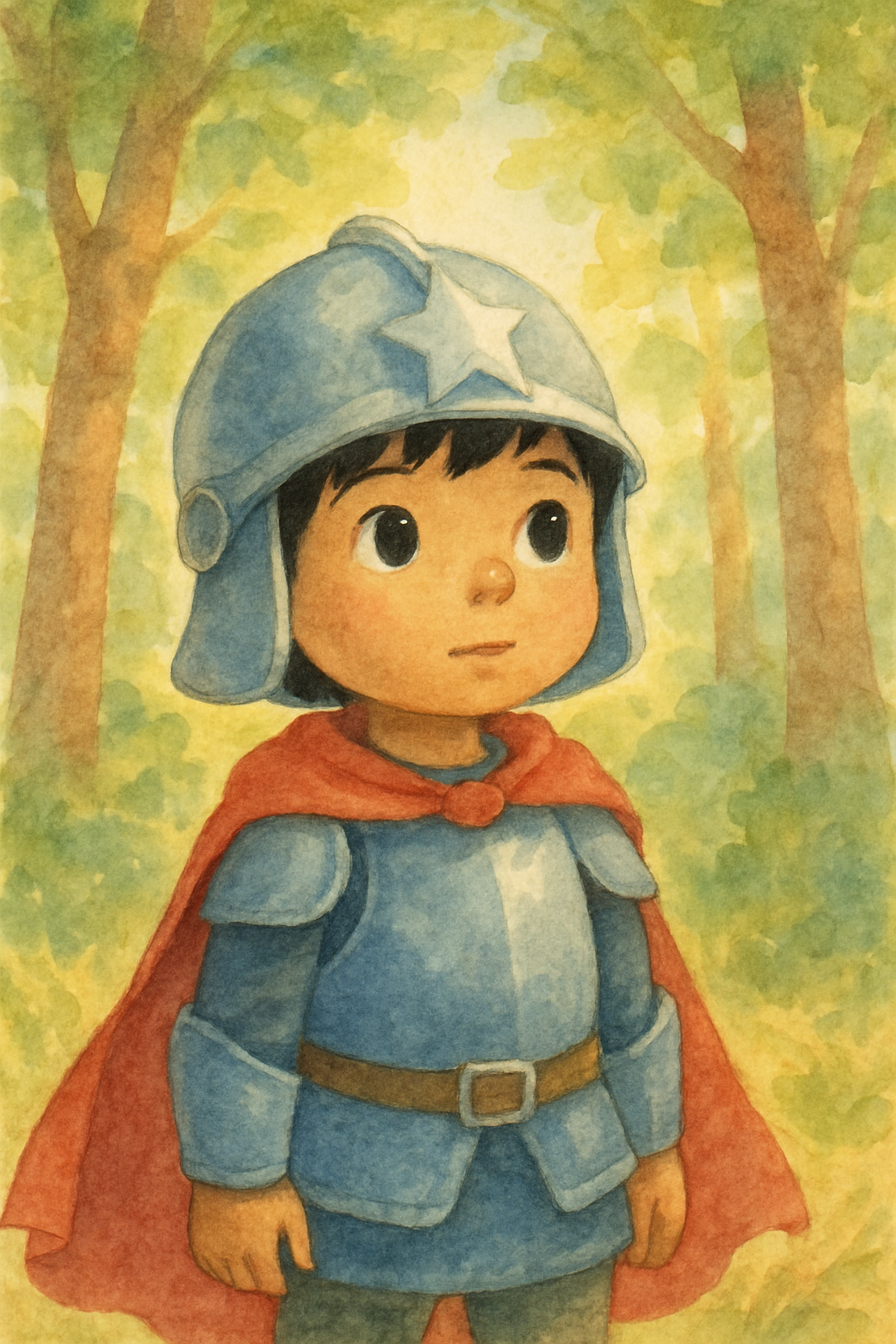 Illustration from The Knight and the Enchanted Forest Adventure