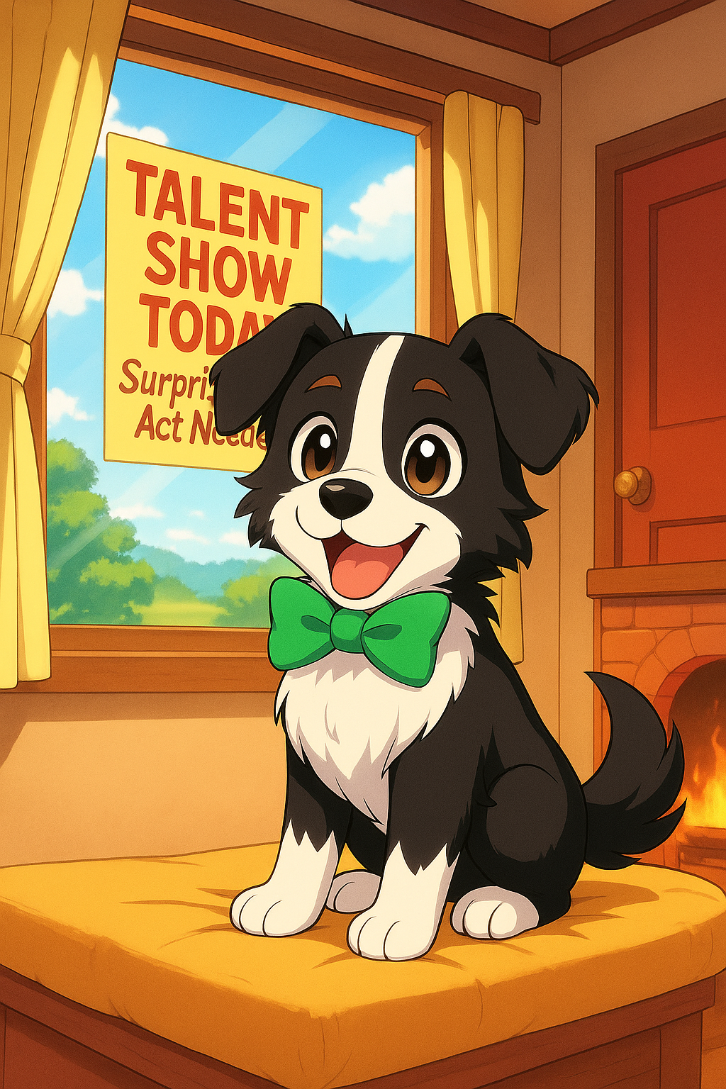 Illustration from Max and the Talent Show Surprise