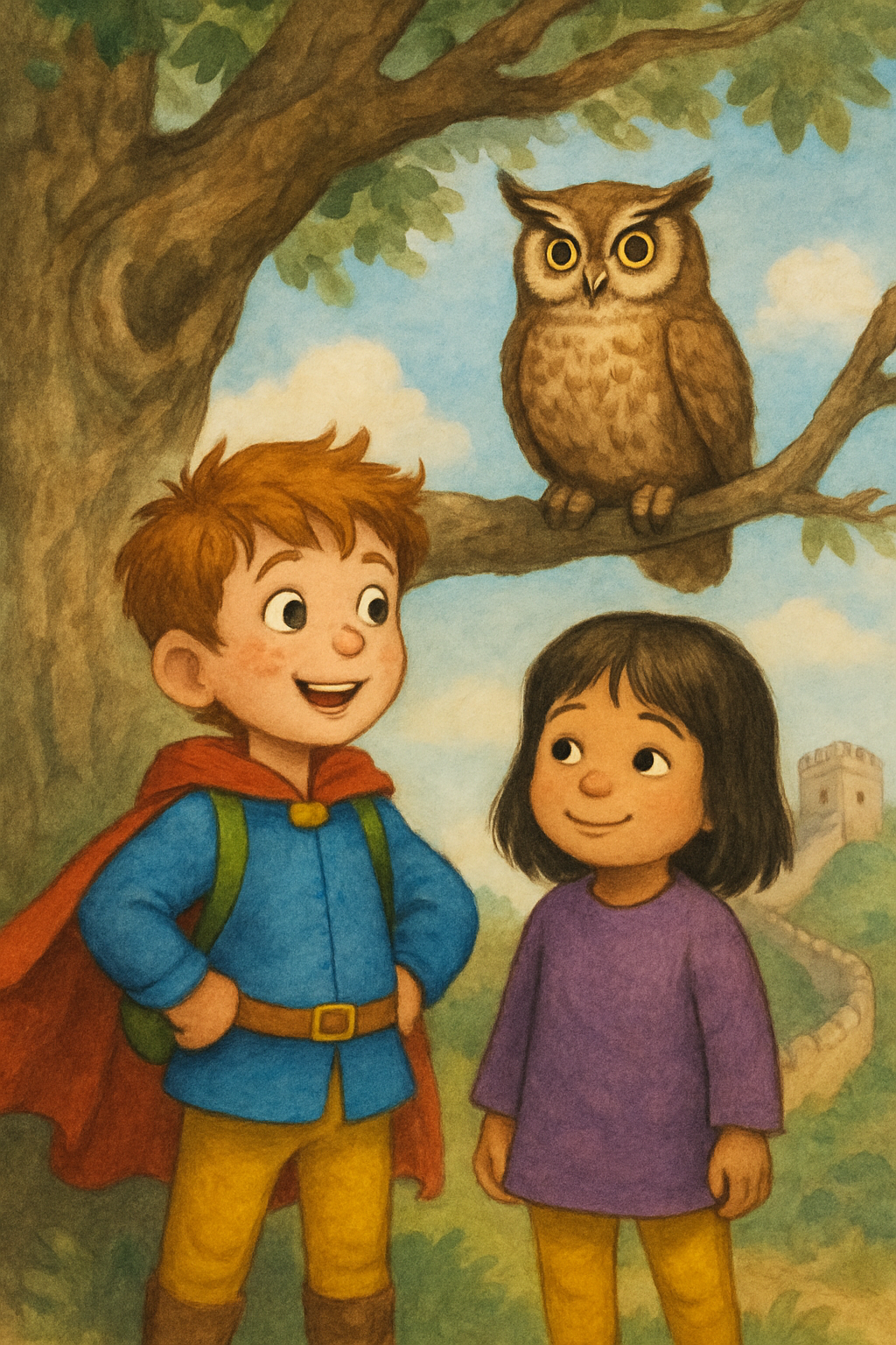 Story illustration 2 for Chi and the Dazzling Adventures of Captain Fizz