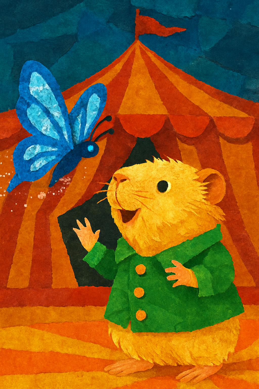 Story illustration 2 for Pyewacket and the Circus Adventure