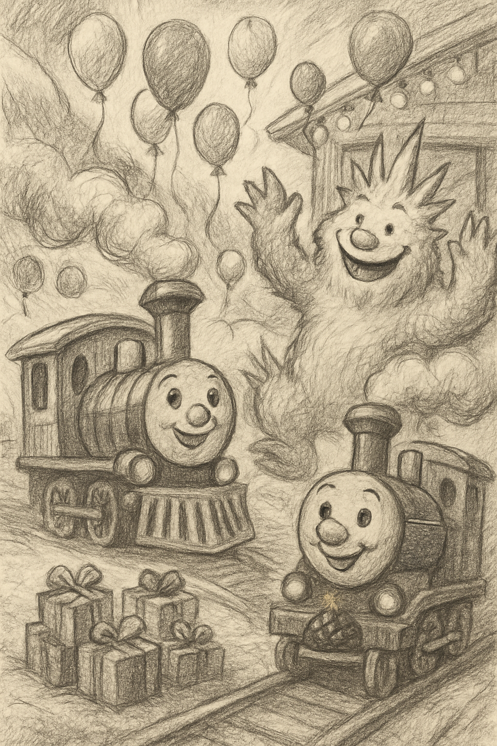 Story illustration 4 for Samantha's Snowy Adventure