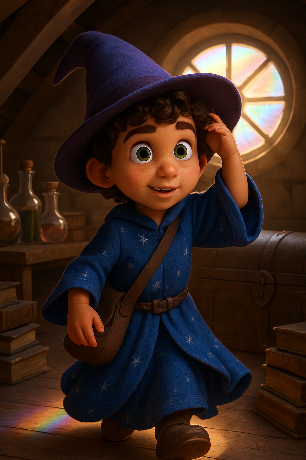 Illustration from Jasper and the Threads of Time