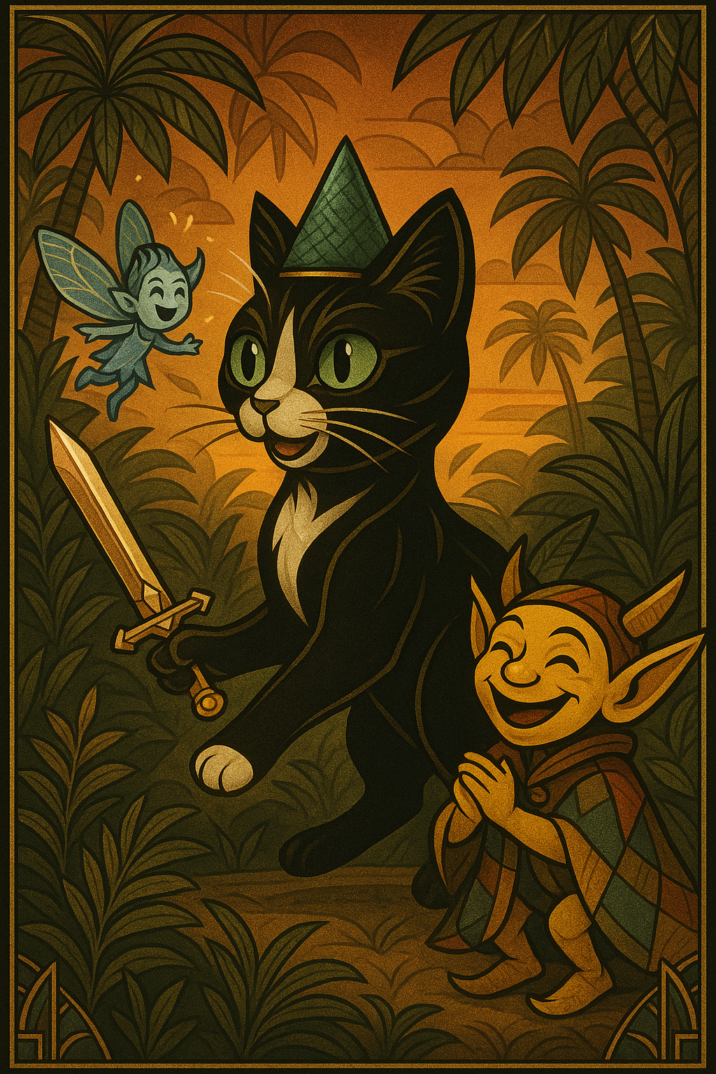 Story illustration 4 for Luna's Jungle Adventure