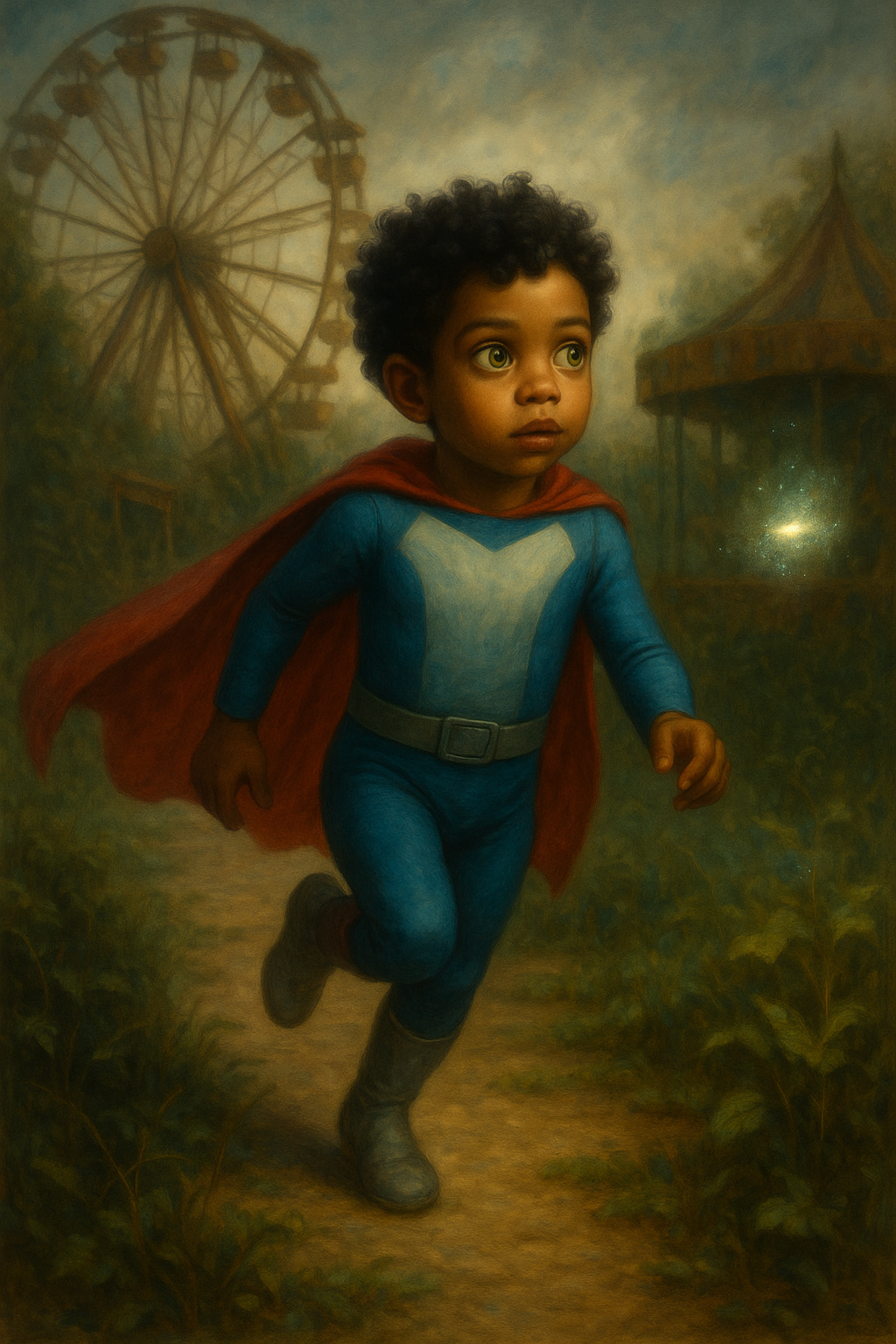 Illustration from Cincere's Adventure at Galaxy Whirl Park