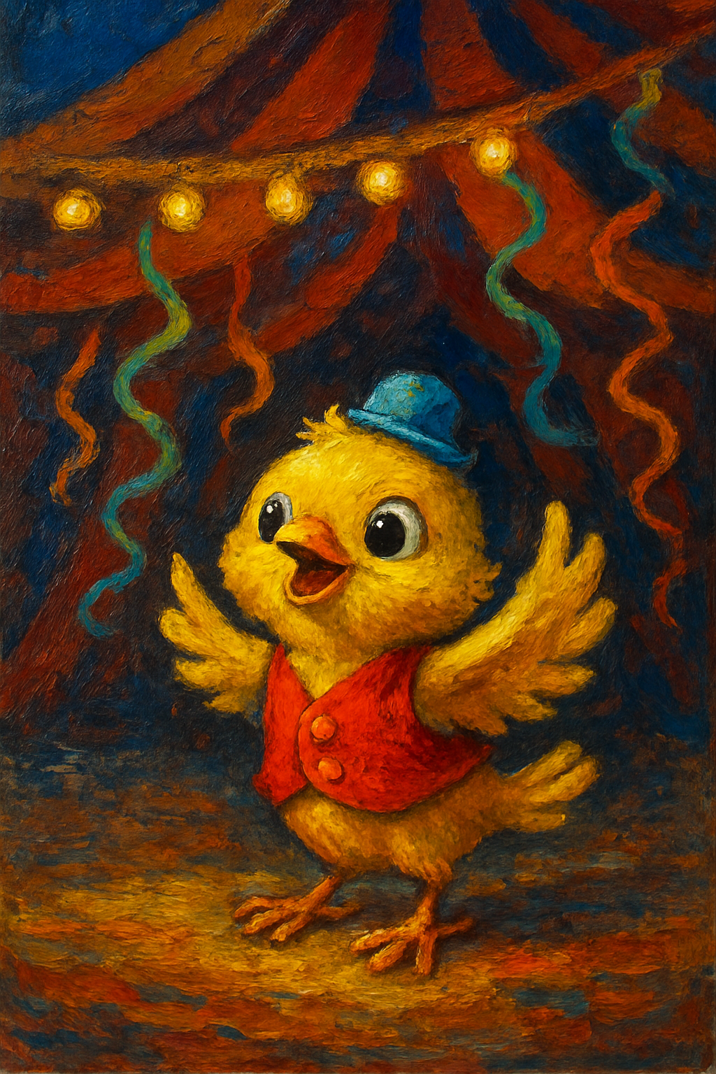 Illustration from Pip the Bird's Circus Quest