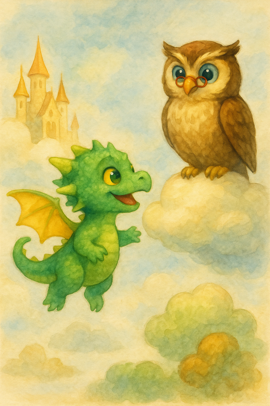 Story illustration 2 for Dragon's Rainbow Adventure