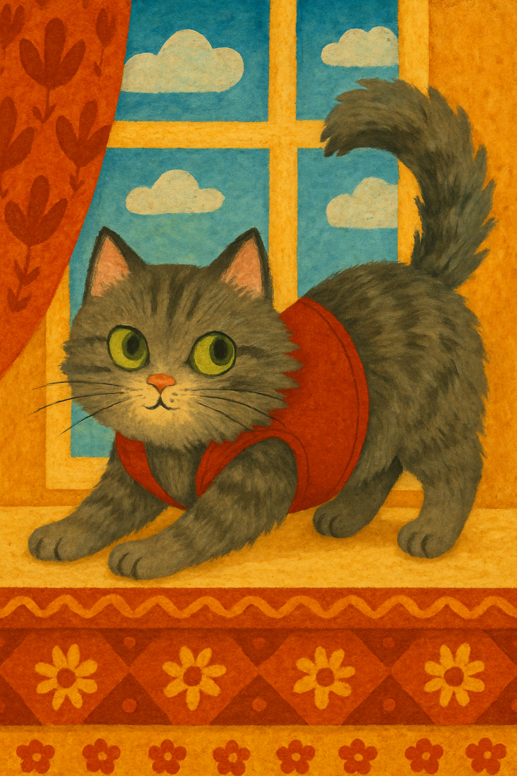 Illustration from Muffin's Cheesy Adventure