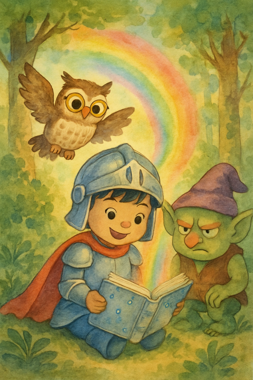 Story illustration 4 for The Knight and the Enchanted Forest Adventure