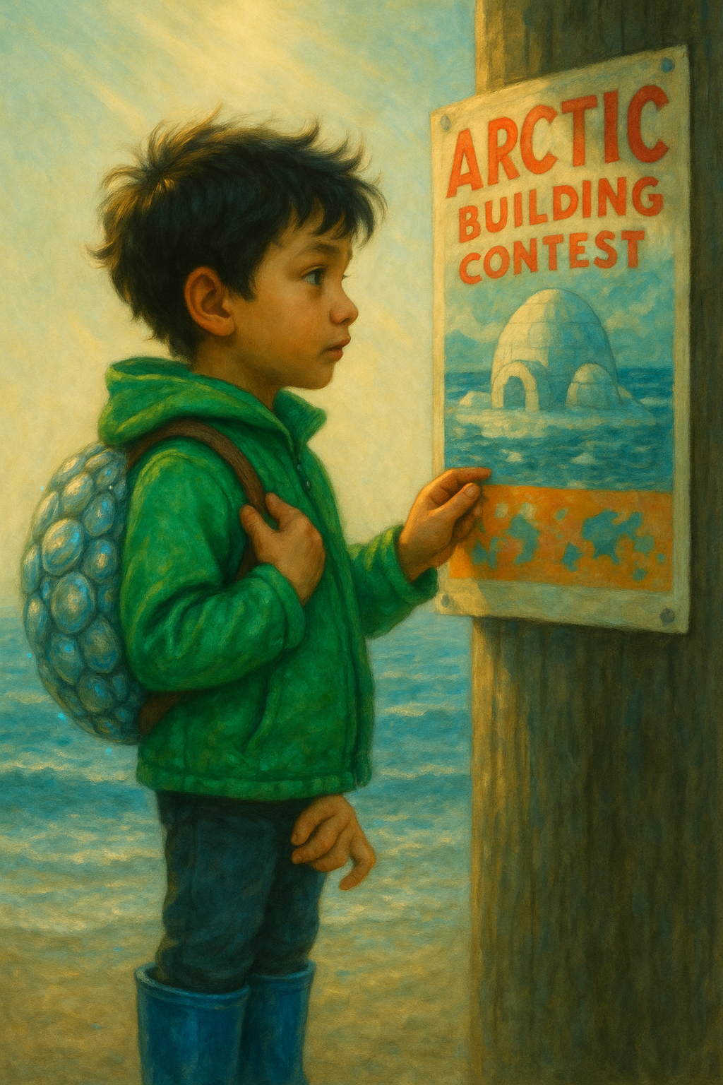 Illustration from Theo's Arctic Adventure