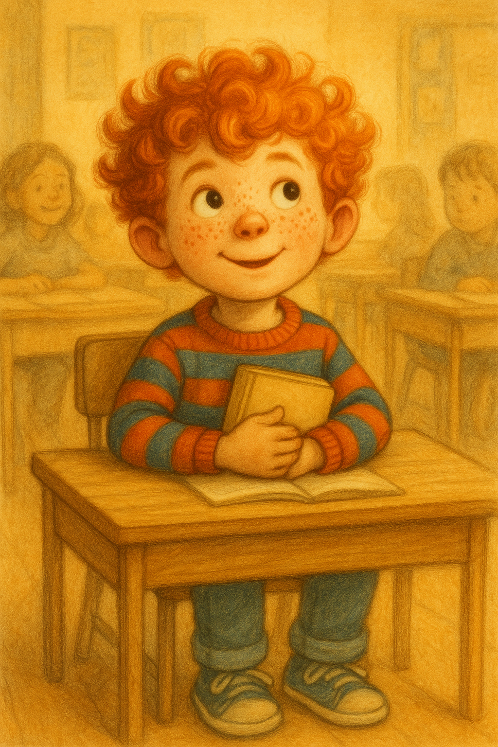 Illustration from Milo and the Hippo's Great Lesson