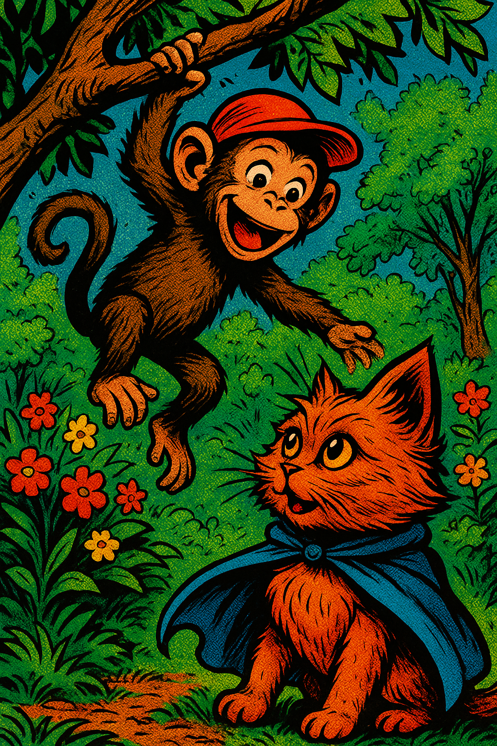 Story illustration 2 for Luna's Sparkling Treasure Hunt