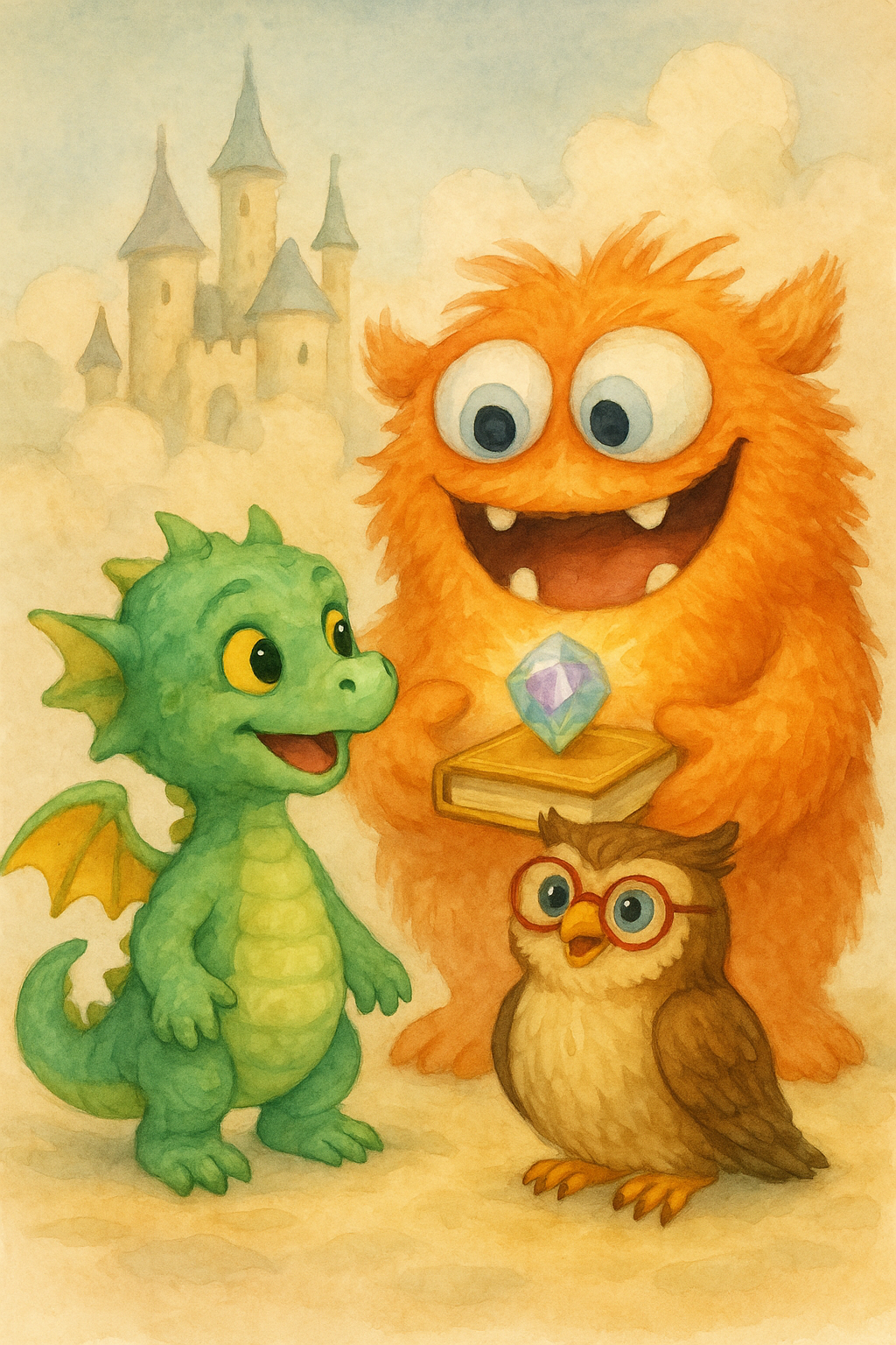 Story illustration 3 for Dragon's Rainbow Adventure