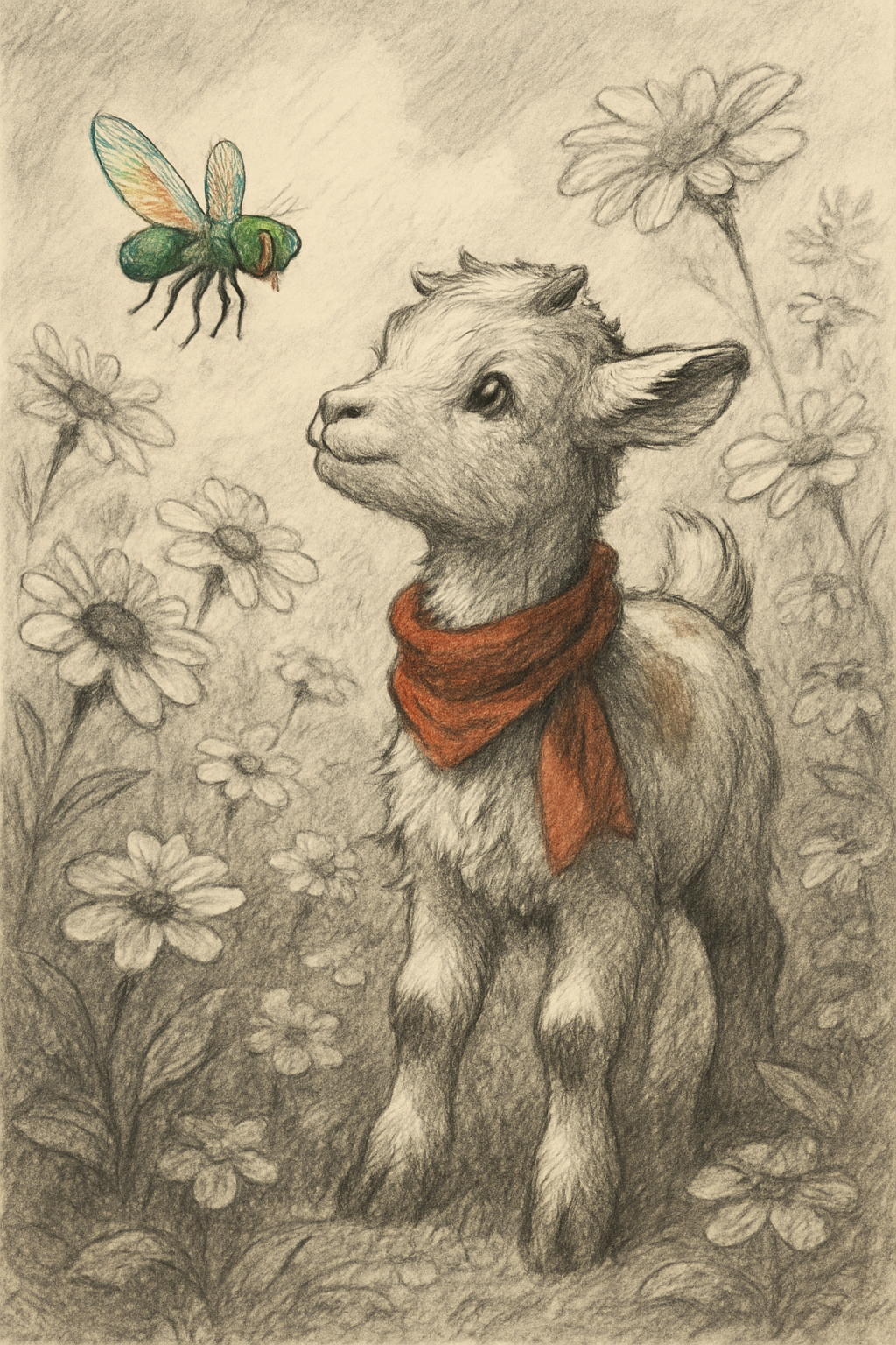 Story illustration 2 for Billy the Goat and the Perfect Can Adventure